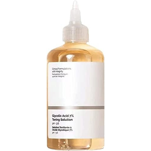 The Ordinary Glycolic Acid 240ML 7% Toning Resurfacing Solution, Ordinary Glycolic Acid Solution, Acido Glicolico The Ordinary para Las Axilas, Ordinary Peeling Solution (Size : 1PCS) - Medaid International
