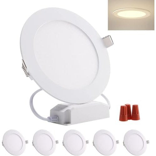Greenclick - Dimmable LED Recessed Spotlight 5 x 12W, 960 LM, Ultra Flat 13mm