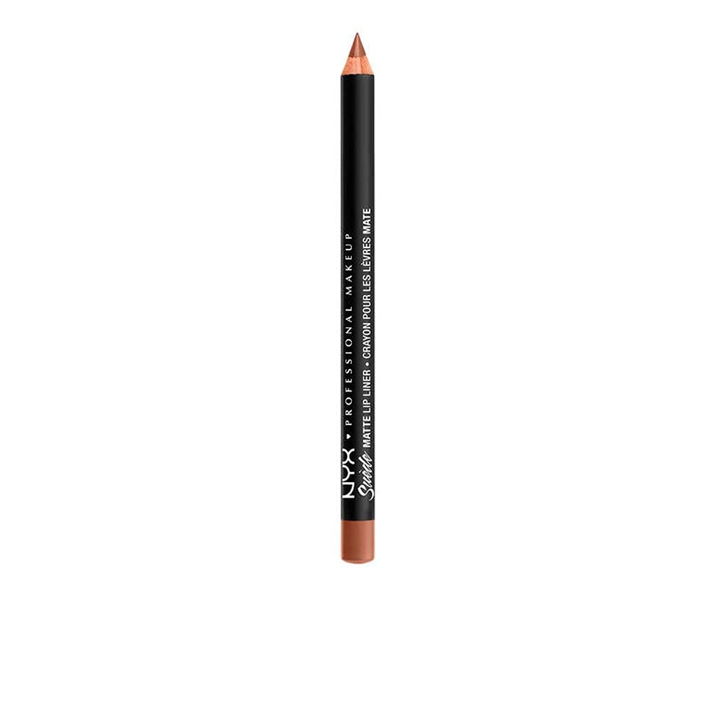 NYX PROFESSIONAL MAKEUP Suede Matte Lip Liner, Vegan Formula - Softspoken (Ash Rose) - Medaid International