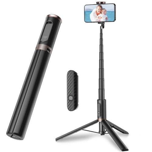 Toneof - 152CM Selfie Stick Tripod, Portable, Lightweight, All-in-One Design