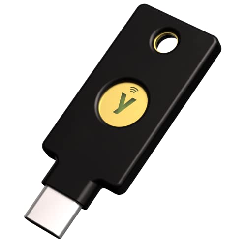 Yubico - YubiKey 5C NFC Security Key for MFA, USB-C & NFC Connectivity