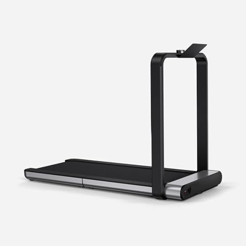 KINGSMITH Double fold Running Walking Pad NFC enabled smart sensors with integral aluminum alloy frame structure Speed 0.5 12 Km/H Walking In The Office, Gray, TRX21F, WalkingPad Treadmill X21|B07SSYX2WF
