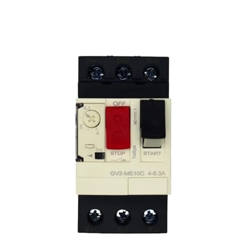 Dxeain - MPCB Motor Starter with Pushbutton Control, Thermal Magnetic Breaker