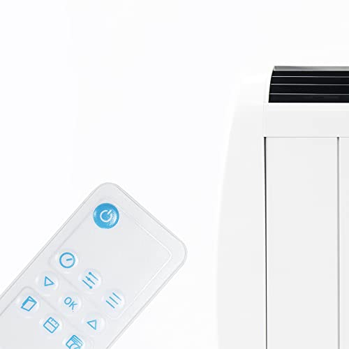 Cecotec - 1800W Electric Radiator, 12 Elements, Wall/Free Standing, Timer & Remote Control