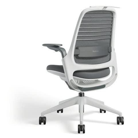 Steelcase Series 1 Office Chair, Seagull Frame (Carpet Casters, Nickel) - Medaid International