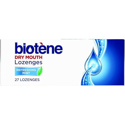 Biotene, Dry Mouth Lozenges, Refreshing Mint, 27 Count (Pack of 1)