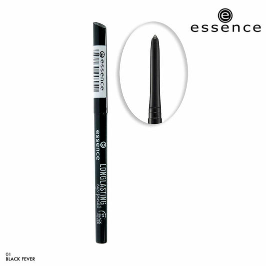 essence long lasting eye pencil 18h waterproof - black fever -