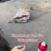 Fire Extinguisher Spray with Stand for Car and Home Use | Fire Stop Aluminium Spray