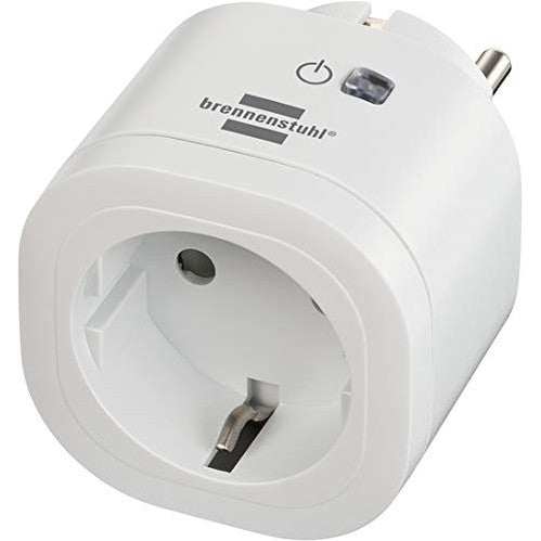 Brennenstuhl - Smart 6x WLAN Socket WA 3000 XS01, Alexa & Google Compatible, Timer Switch