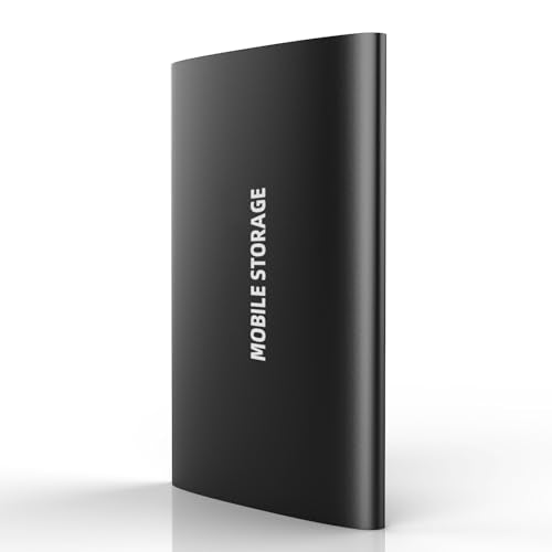 External - 2TB USB Ultrathin Metal Portable Hard Drive for Mac & PC