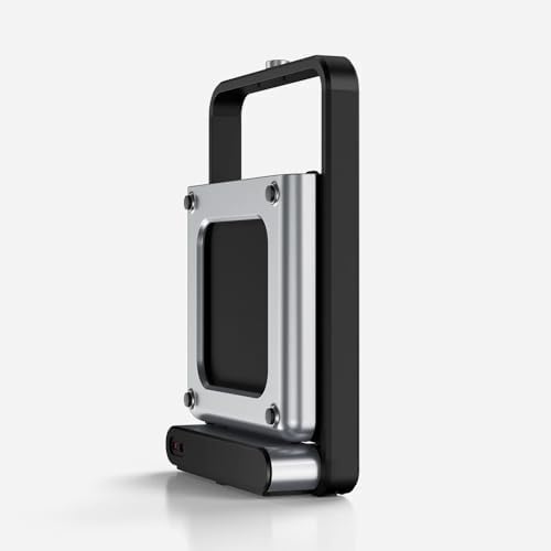 KINGSMITH Double fold Running Walking Pad NFC enabled smart sensors with integral aluminum alloy frame structure Speed 0.5 12 Km/H Walking In The Office, Gray, TRX21F, WalkingPad Treadmill X21|B07SSYX2WF