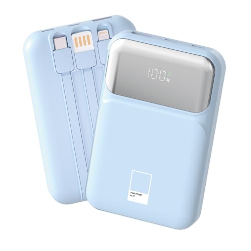 Earmac - 10000mAh Power Bank with 3-in-1 Integrated Cable & Fast Charge 22.5W