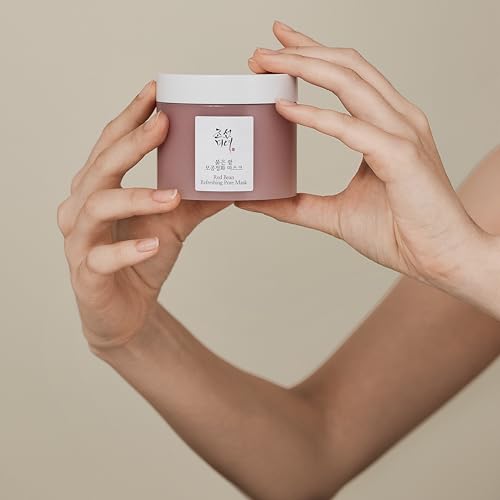 Beauty of Joseon Red Bean Pore Refreshing Mask Mud Cream Hydrating Wash Off Pack, Pore Cleansing Exfoliator, Korean Skin Care for Men and Women 140ml, 4.73 fl.oz - Medaid International