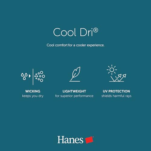 Hanes mens Sport Cool Dri Performance Tee fashion t shirts, Deep Royal, 3X-Large US - Medaid International