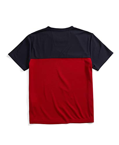 Nautica Mens Nautica Men's Navtech Colorblock Tee T Shirt, Nautica Red, 3X-Large US - Medaid International