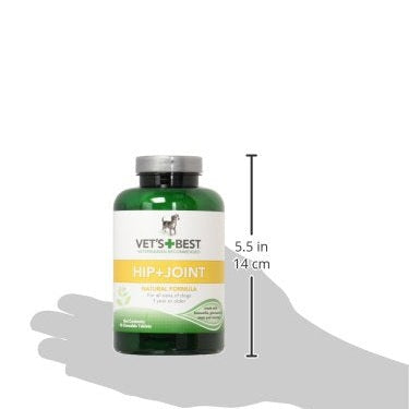 Vet's Best Advanced Hip & Joint Dog Supplements - Formulated with Glucosamine and Chondroitin to Support Dog Joint and Cartilage Health - 90 Chewable Tablets