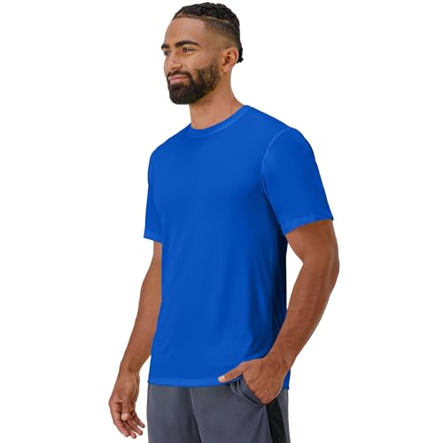 Hanes mens Sport Cool Dri Performance Tee fashion t shirts, Deep Royal, 3X-Large US - Medaid International