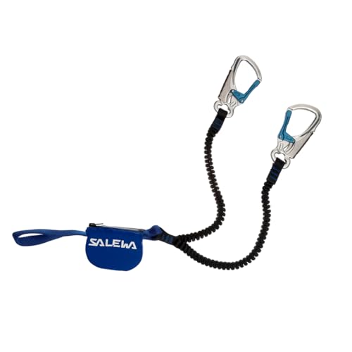 Salewa - Compact Via Ferrata Set with Robust Carabiners & Elasticated Design
