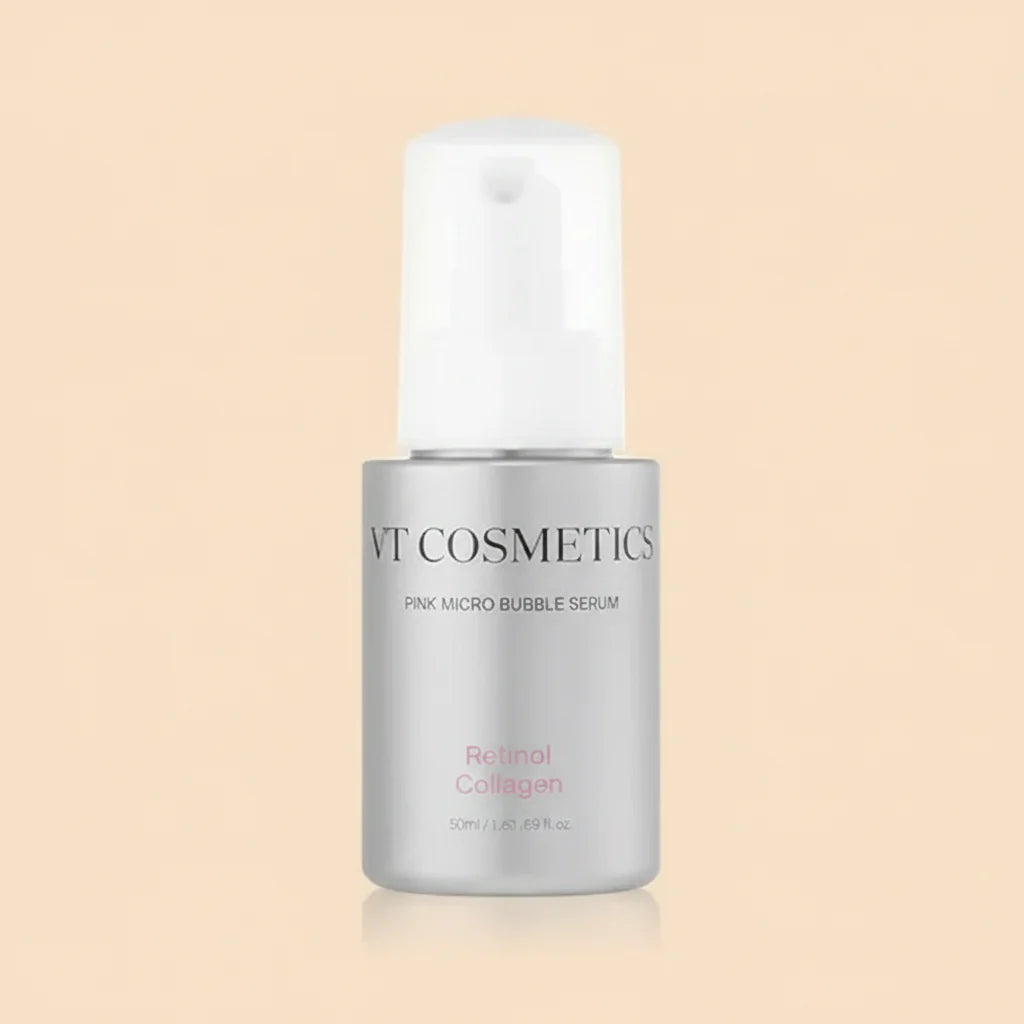 VT RETINOL COLLAGEN PINK MICRO BUBBLE SERUM