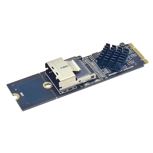 Generic - High-Performance NVMe to Mini Adapter Card, No Cable, Compact Design
