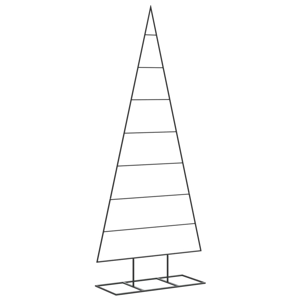 vidaXL , Stylish Living Room Accent, Metal Xmas Tree, Fun Indoor Decor, Gold Stand, Perfect Seasonal Home Feature - Medaid International
