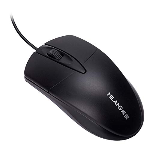 Prettyia - Ergonomic USB Wired Mouse with 1000 DPI Precision for Gaming