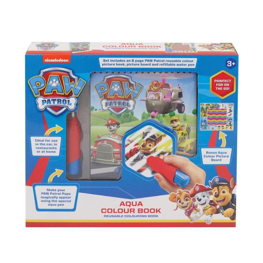 Nickelodeon Paw Patrol Aqua Colour Book