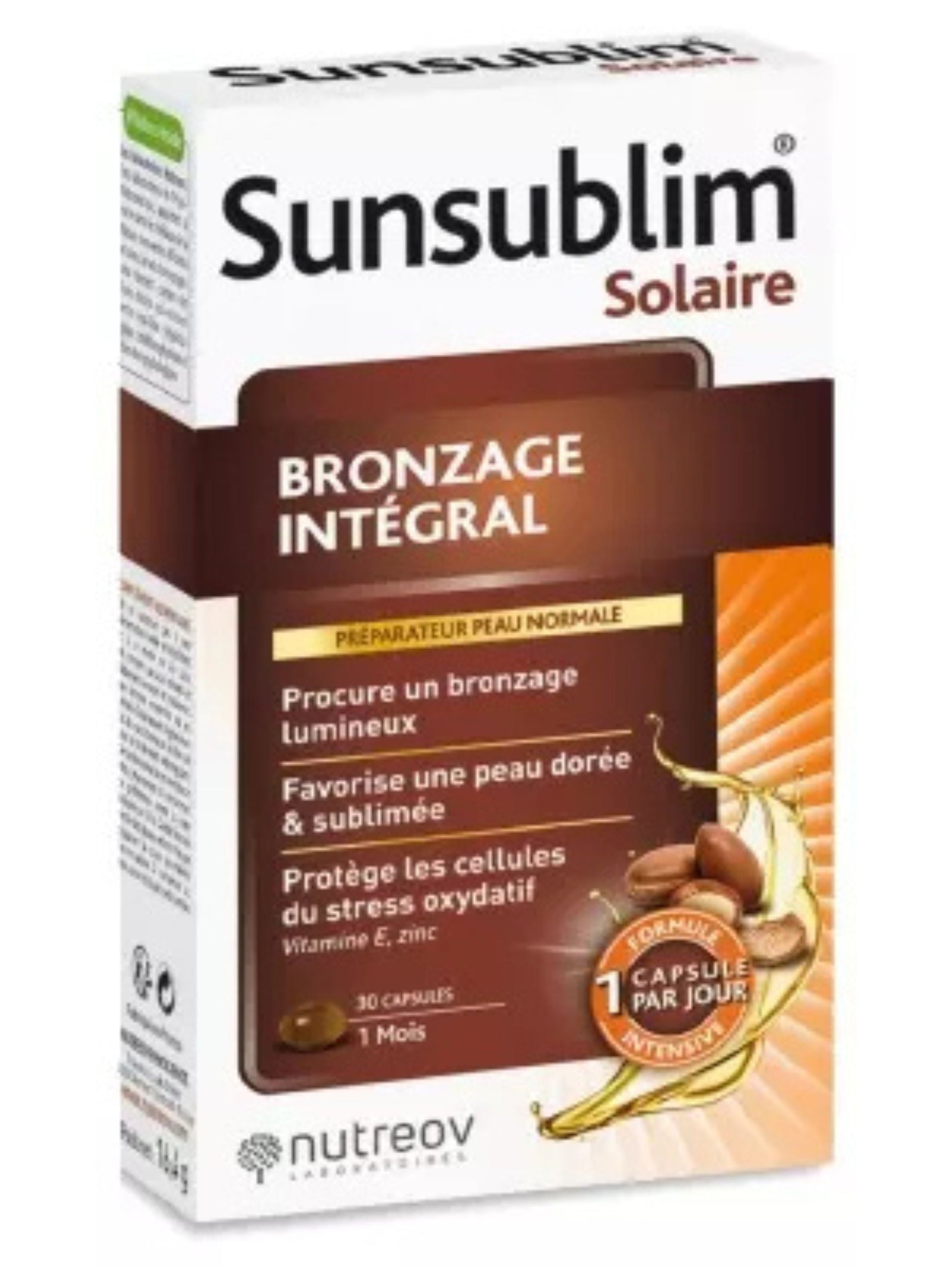 Sunsublim Integral Tanning Normal Skin 30 Capsules