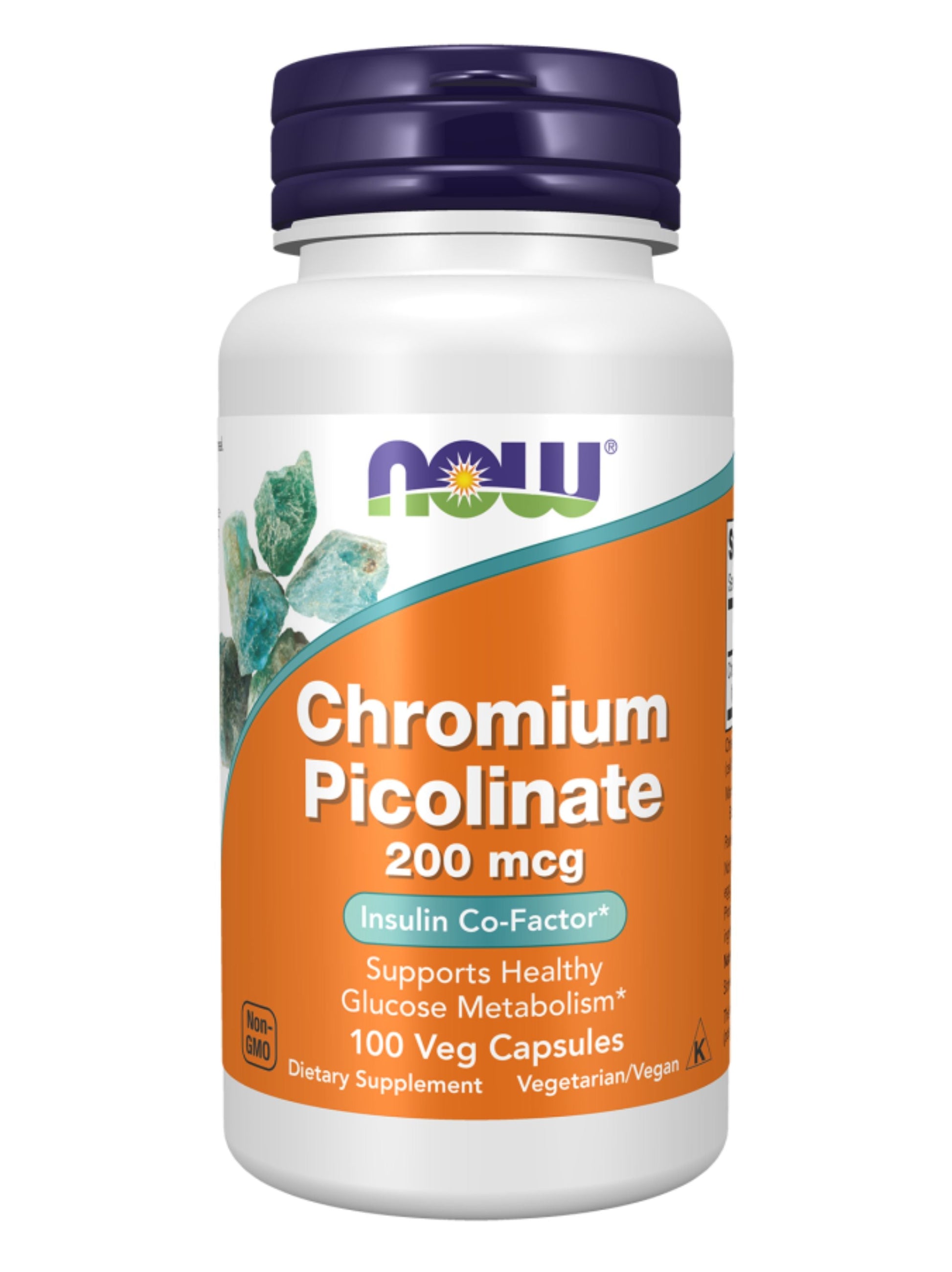 Chromium Picolinate 200 Mcg 100 Capsules