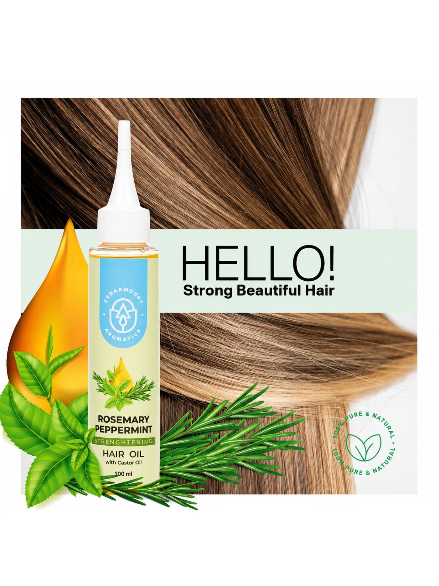 ROSEMARY PEPPERMINT HAIR OIL