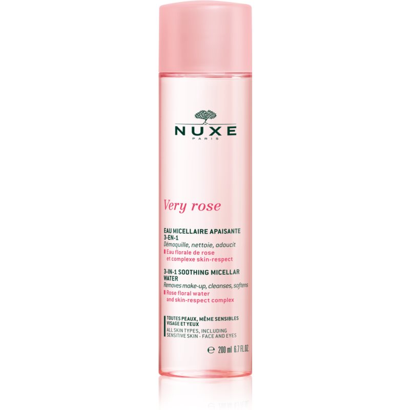 Nuxe Very Rose 3-in-1 Hydrating Micellar Water 200ml