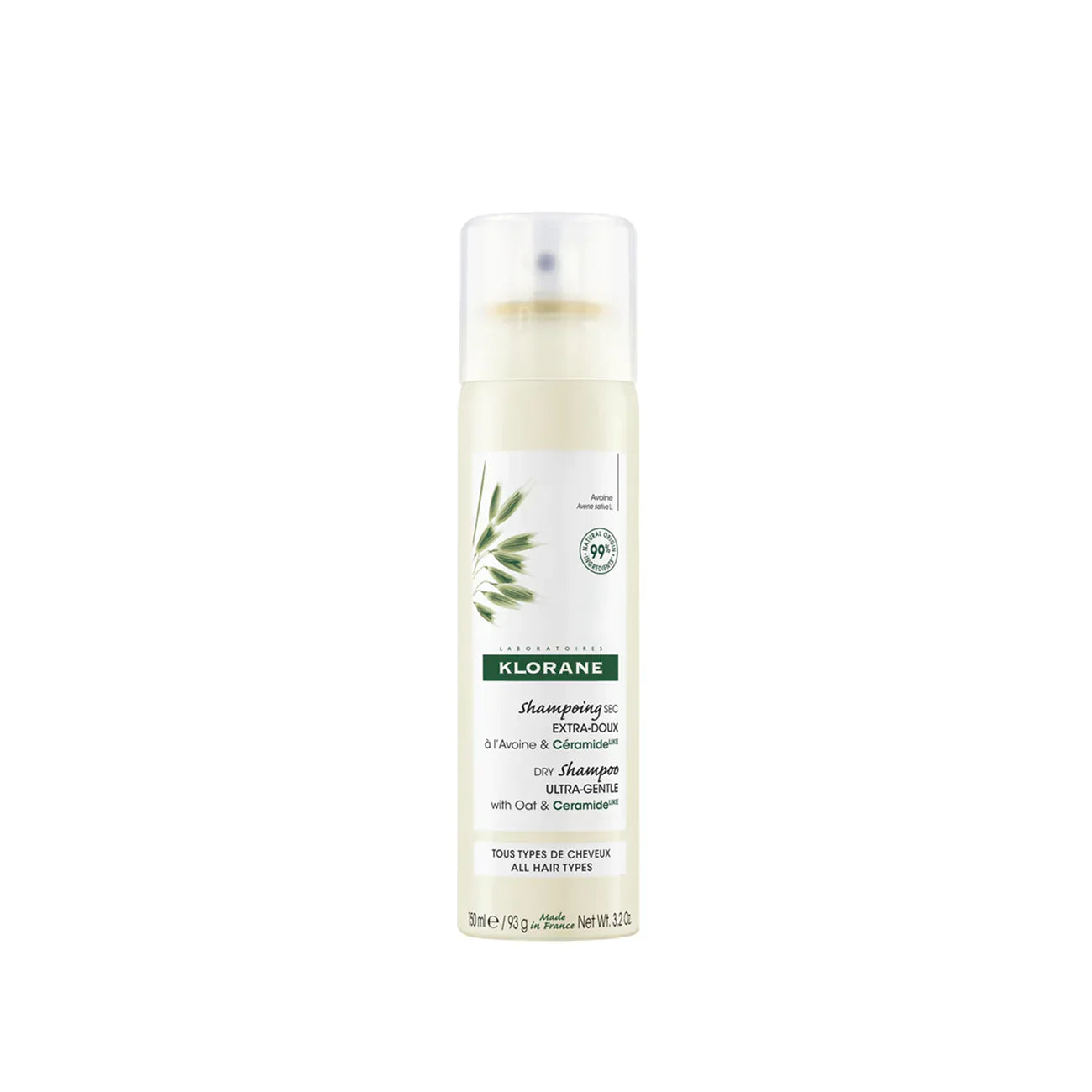 Klorane Dry Shampoo With Oat Milk & Ceramide - Medaid