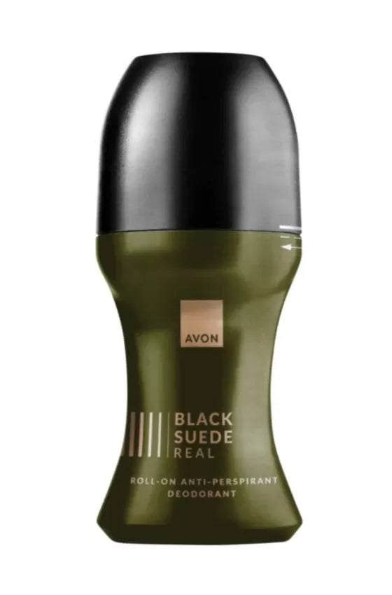 Avon Black Suede Real Roll Ons