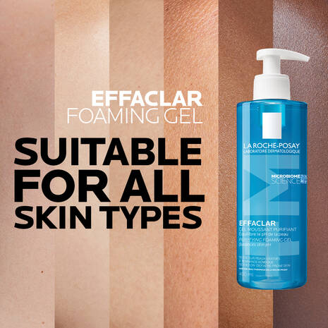 La Roche-Posay Effaclar +M Purifying Foaming Gel for Oily Sensitive Skin 400 ml