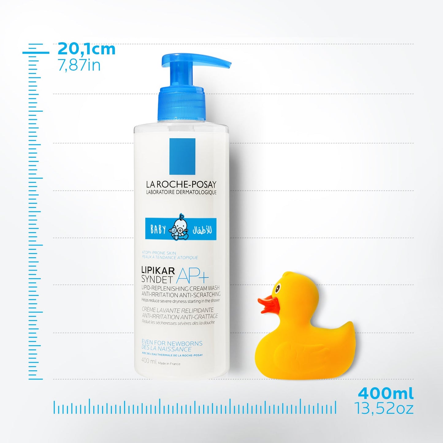 La Roche-Posay Lipikar Syndet AP+ Body Wash for Eczema Prone Skin