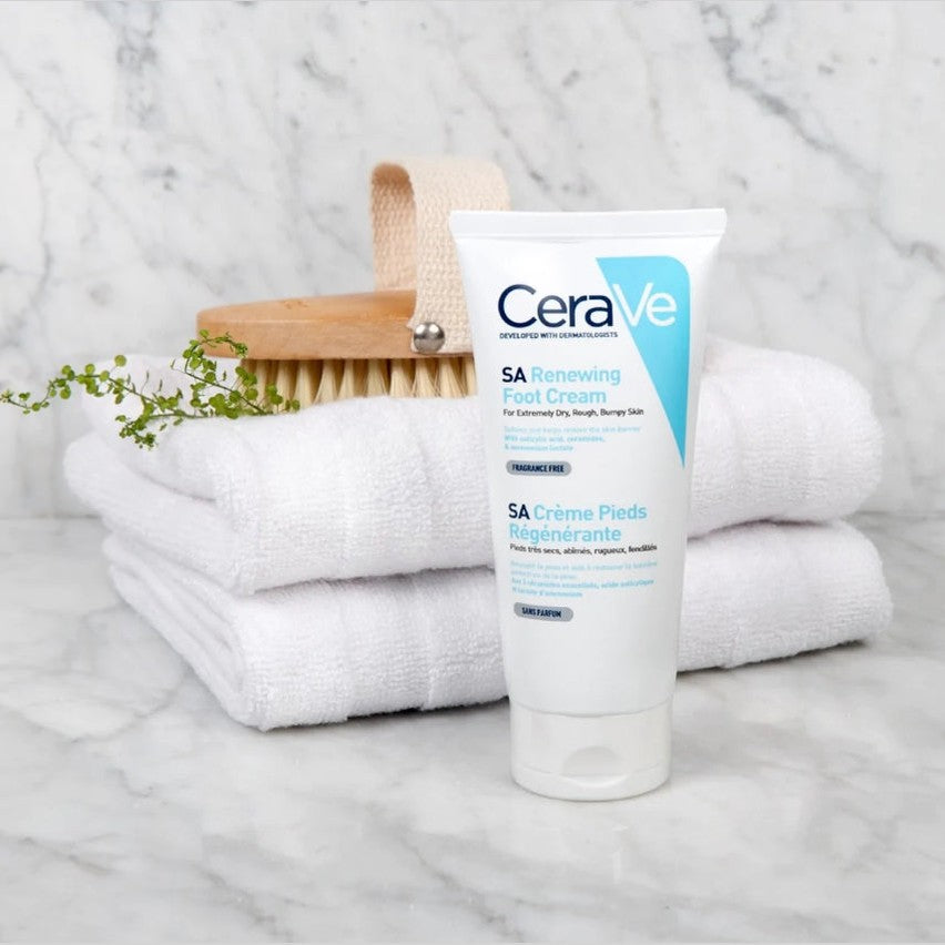 CeraVe SA renewing foot cream for extremely dry,rough,bumpy skin 88ml
