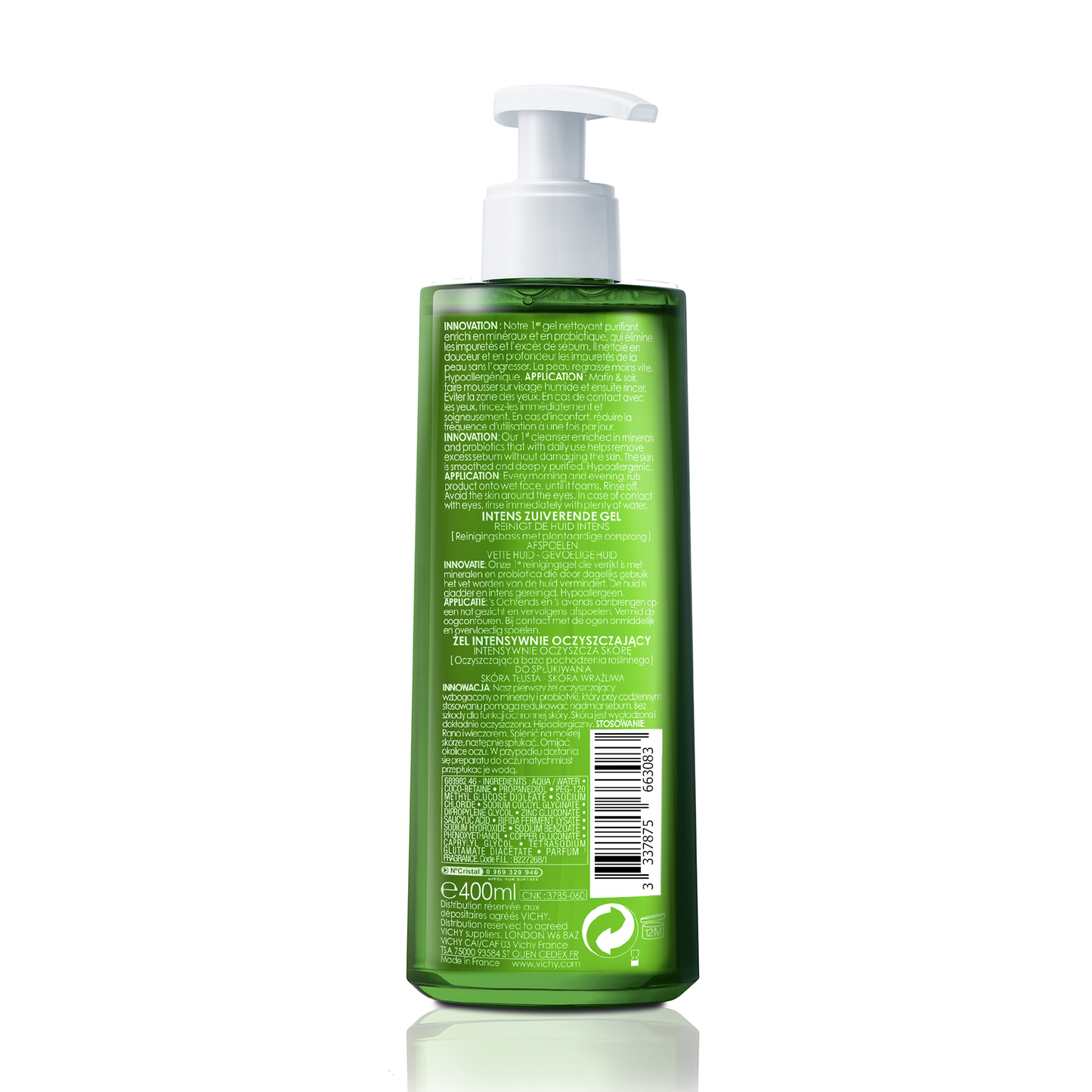 Vichy Normaderm Phytosolution Face Cleanser for Oily & Acne Skin