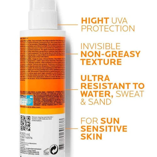 La Roche Posay Anthelios Invisible Spray SPF50 200ml