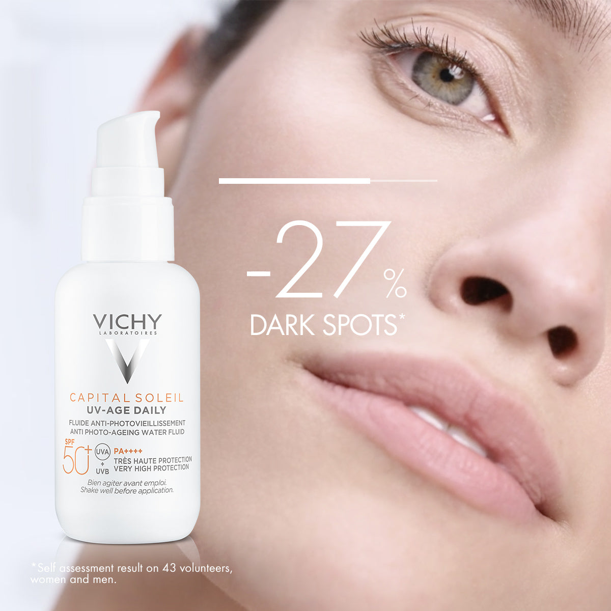 Vichy Capital Soleil UV Age Daily Anti Photo Aging Water Fluid spf50+