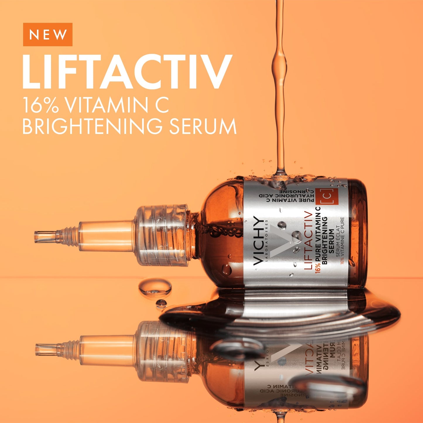 Vichy Liftactiv Vitamin C 16% Serum for Anti Aging & Brightening 20ml