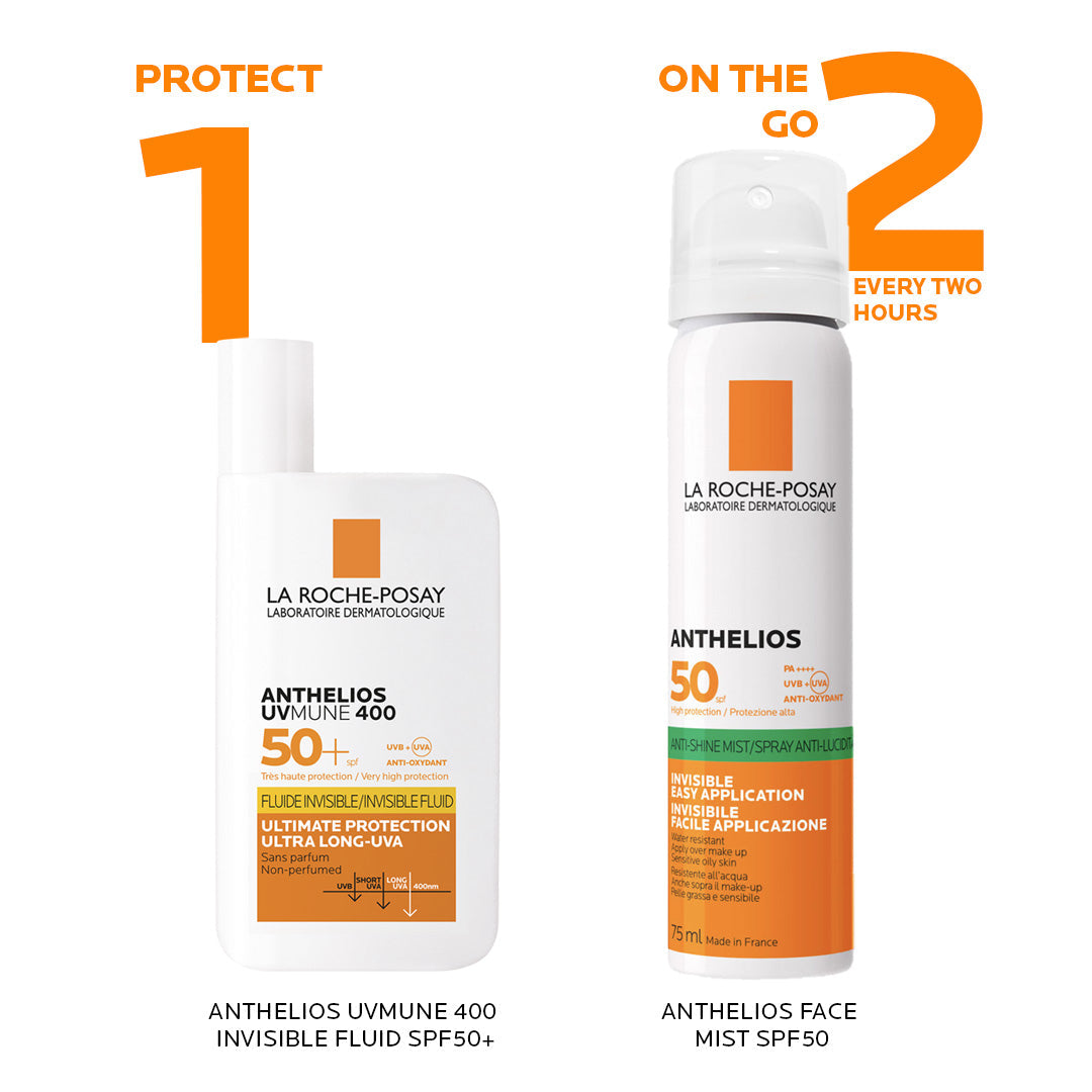 Anthelios UV Mune 400 Invisible Sunscreen SPF50+ 50ml - Medaid