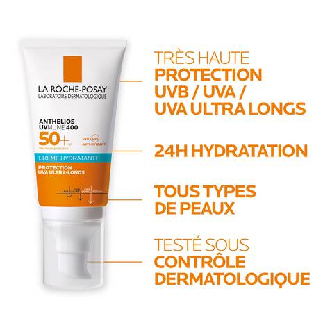 La Roche-Posay Anthelios UVmune 400 hydrating cream spf50+