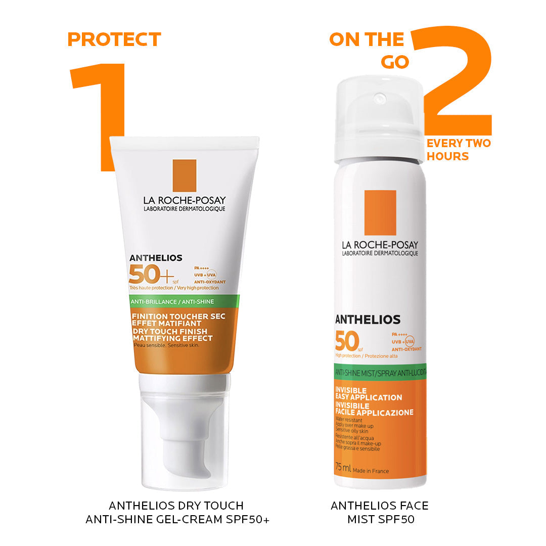 Anthelios UVMUNE 400 Spf 50+ Dry Touch Gel-Cream Anti-Shine  50ML - Medaid - Lebanon