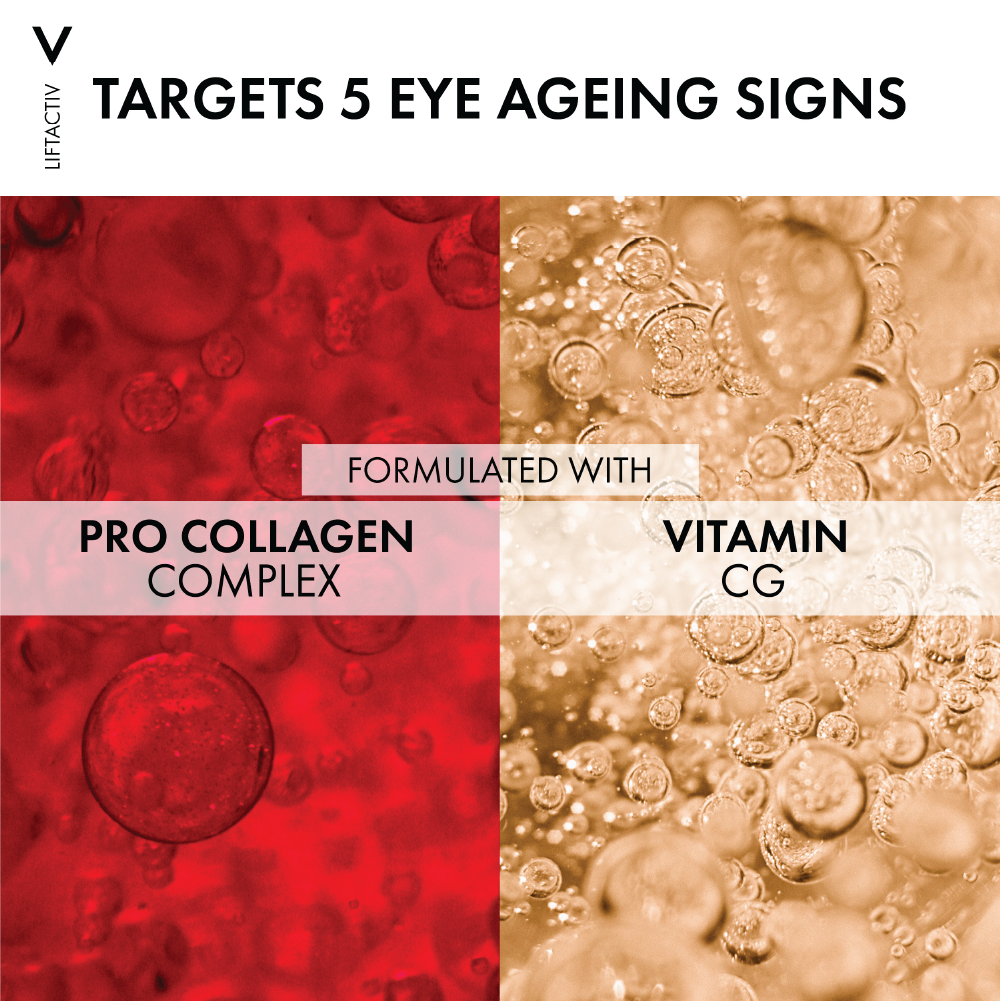 Vichy Liftactiv Collagen Specialist Eye Care Cream Anti-Ageing 15ml