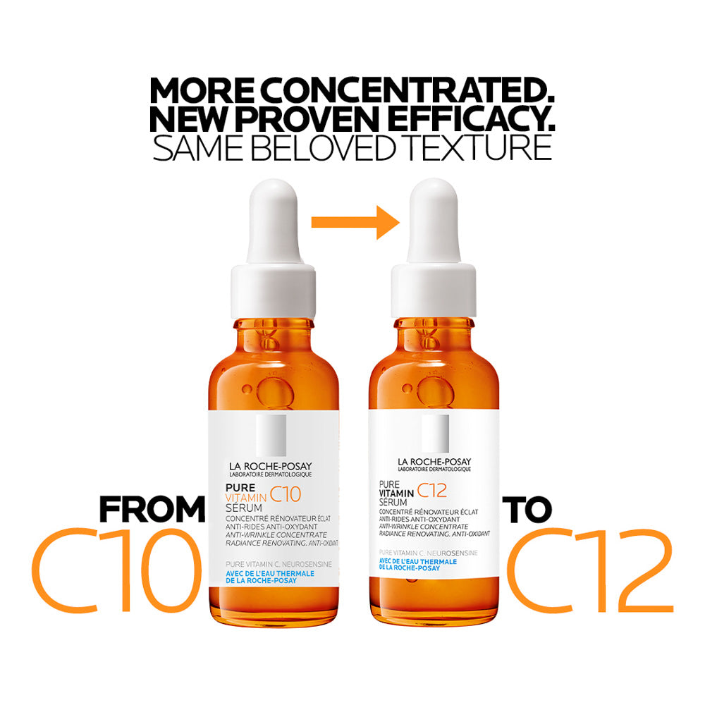 La Roche-Posay 12% Pure Vitamin C Anti-Aging Face Serum For All Skin Types 30ml