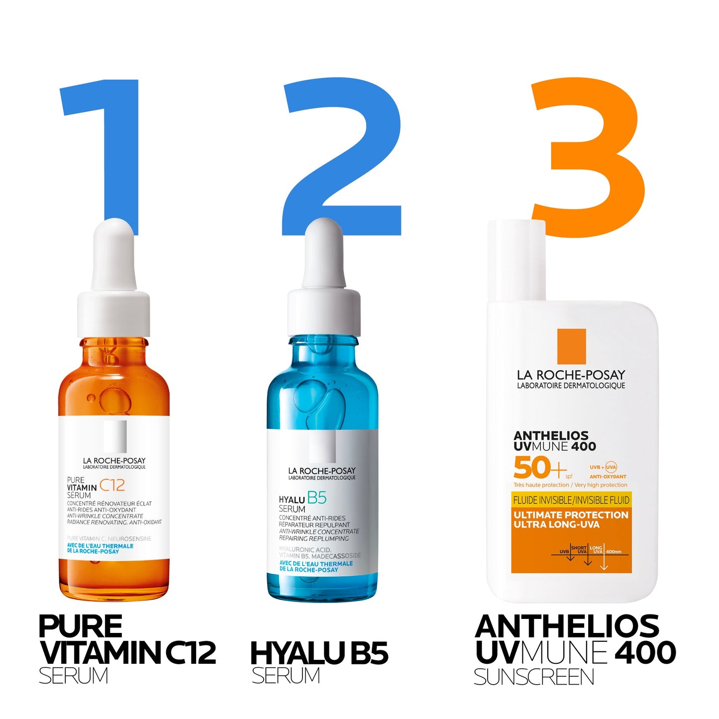 La Roche-Posay 12% Pure Vitamin C Anti-Aging Face Serum For All Skin Types 30ml