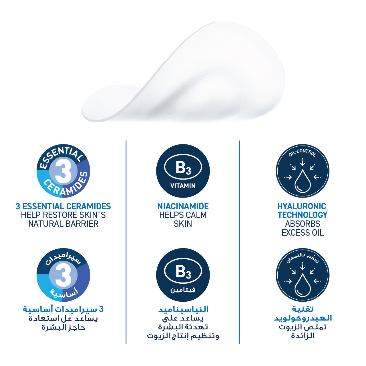Blemish Barrier Patches With 3 Essential Ceramides and Niacinamide, 22pcs
