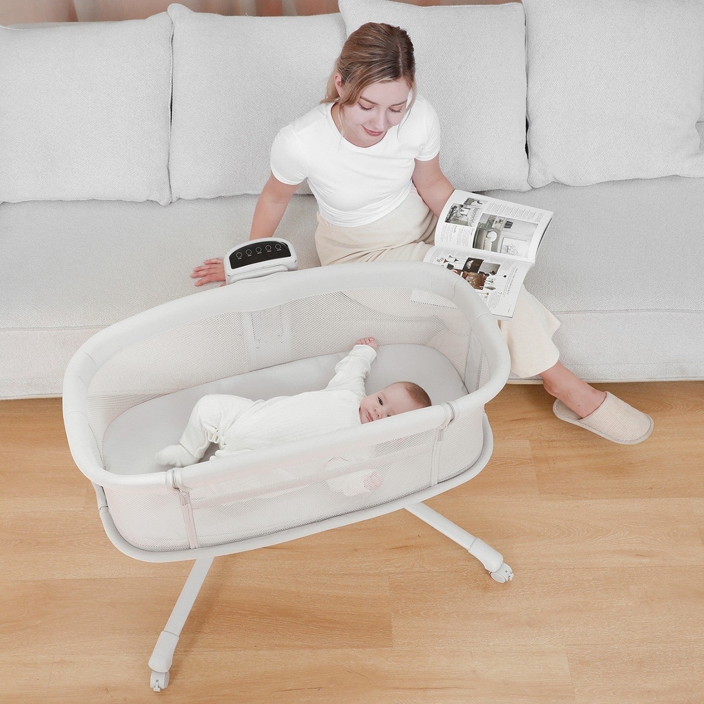 Mastela Dream Starlight Bedside Bassinet