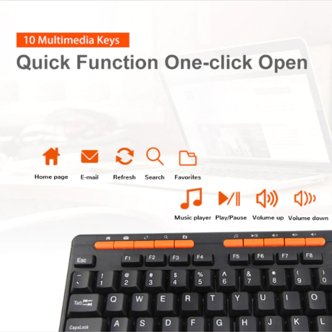 MEETION C105 WIRED KEYBOARD + MOUSE + SPEAKER COMBO - Medaid International
