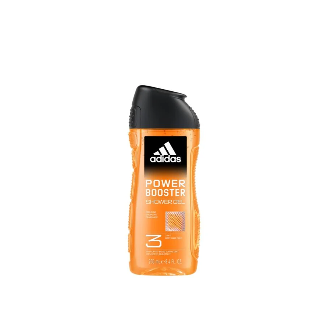 Adidas New 3 In 1 Shower Gel 250ml For Men - Medaid International